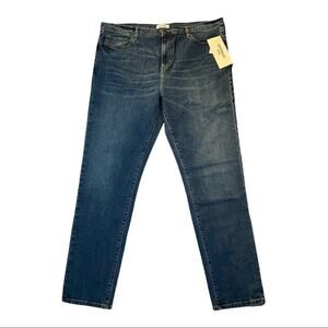GoodThreads $41 Athletic Cut Blue Jeans Size 42x34 NEW